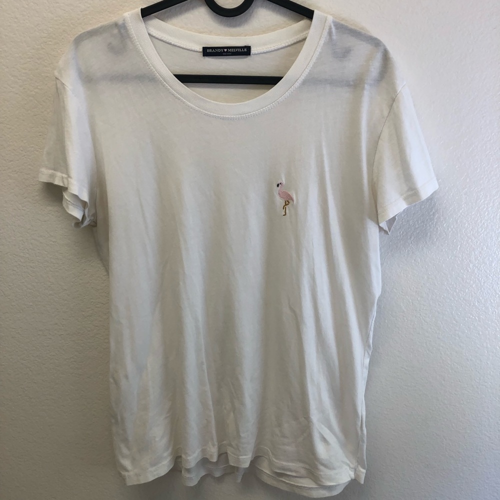 Brandy Melville Flamingo T-shirt